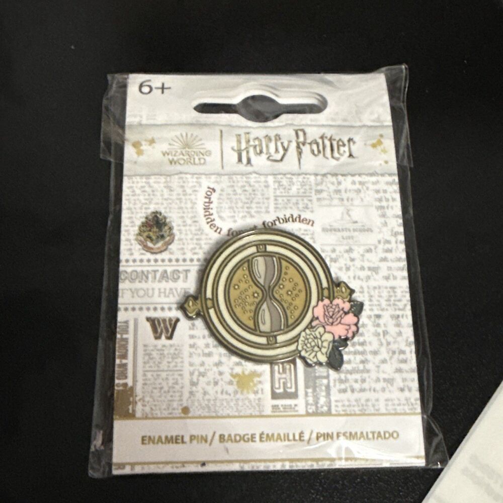 Loungefly Harry Potter Time Turner Floral Enamel Pin Exclusive NWT